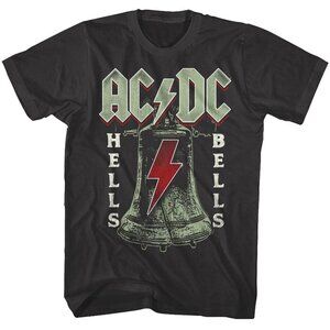 ACDC Hells Bells Retro Band Shirt Classic Rock T-Shirt 81